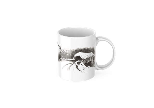 Mug en céramique de haute qualité de 330 ml