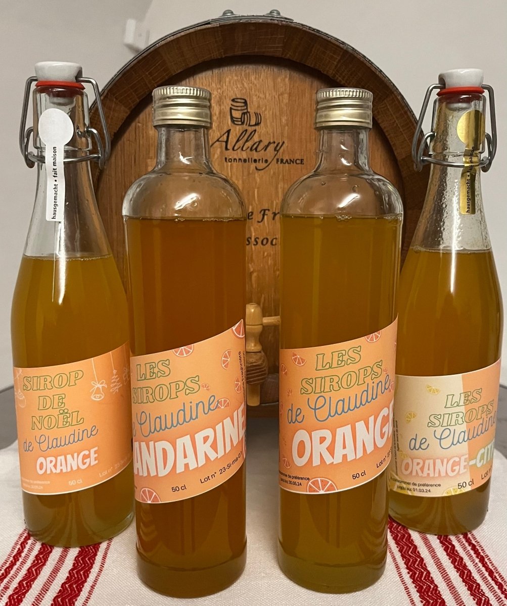 Sirops maison Distillerie Fragnière